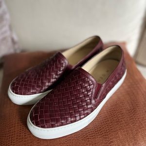 M Gemi leather slip on